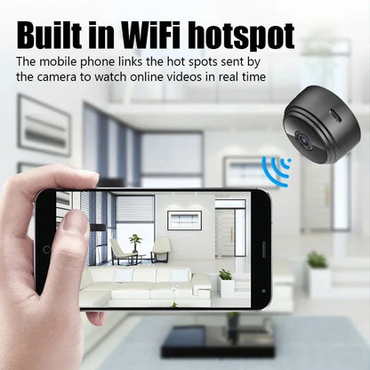 A9 WiFi Mini Camera – Wireless Smart Security Camera for Home, Baby, and Pet Monitoring