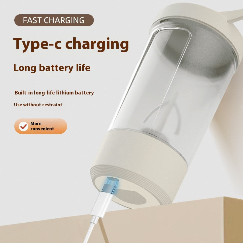 400ML Electric Mixing Cup – Automatic Shaker Bottle for Milk, Coffee, and Protein Shakes (1200mAh)