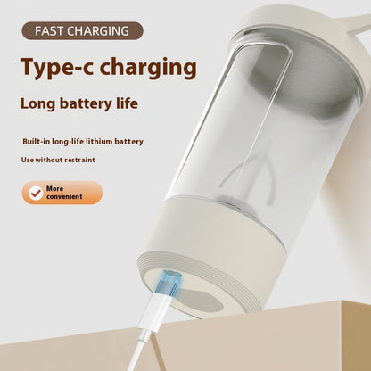 400ML Electric Mixing Cup – Automatic Shaker Bottle for Milk, Coffee, and Protein Shakes (1200mAh)