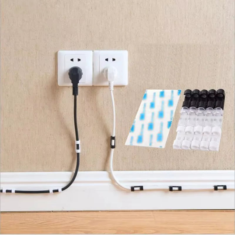 Adhesive Cable Organizer Clips
