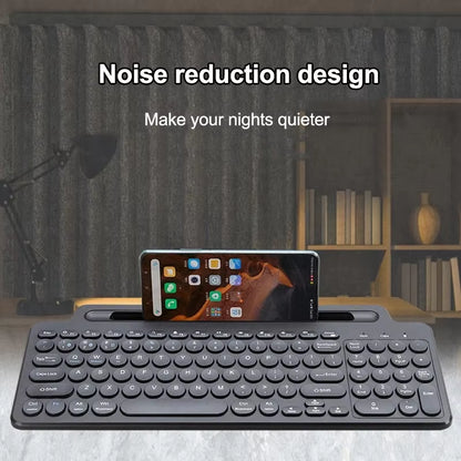 Wireless Keyboard with Touchpad Card Slot Keyboard for Laptop/Tablet/Android/IOS