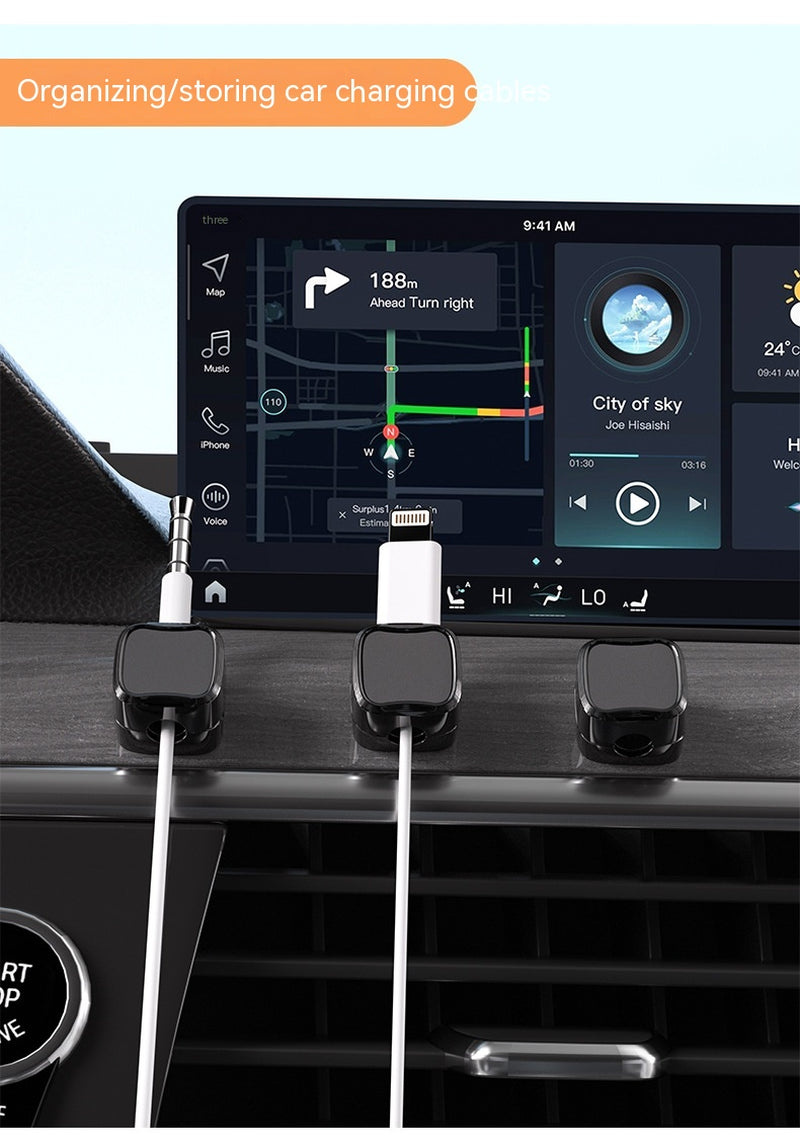 Adjustable Magnetic Cable Clip Organizer