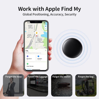 4/3/2/1 Pack Anti-Lose Tracker for Apple Airtag Replacemen via Find My Bluetooth GPS Tracker for Luggage IOS Mfi Key Finder