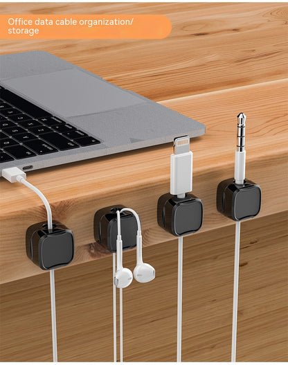 Adjustable Magnetic Cable Clip Organizer