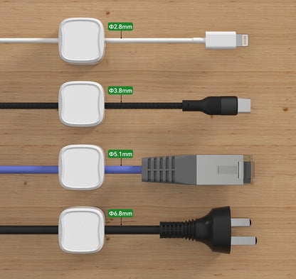 Adjustable Magnetic Cable Clip Organizer