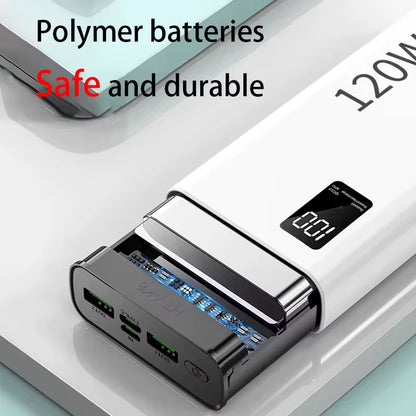 Xiaomi Power Bank 500000Mah 120W Super Fast Charging Large Capacity Battery Charging Powerbank for Iphone Samsung Huawei