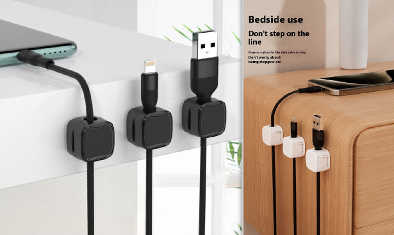 Adjustable Magnetic Cable Clip Organizer