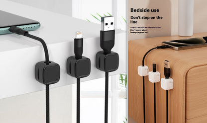 Adjustable Magnetic Cable Clip Organizer