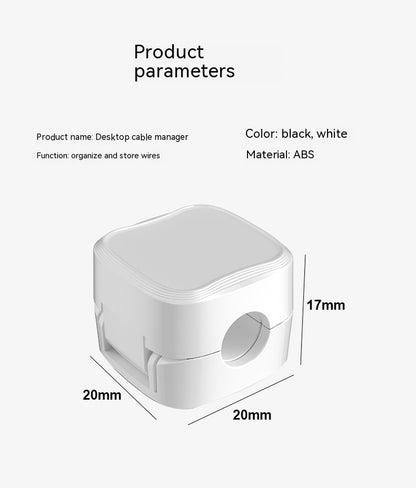 Adjustable Magnetic Cable Clip Organizer