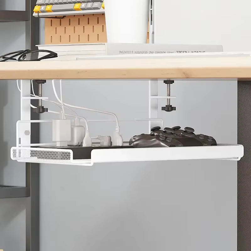 Under Desk Cable Organizer Tray