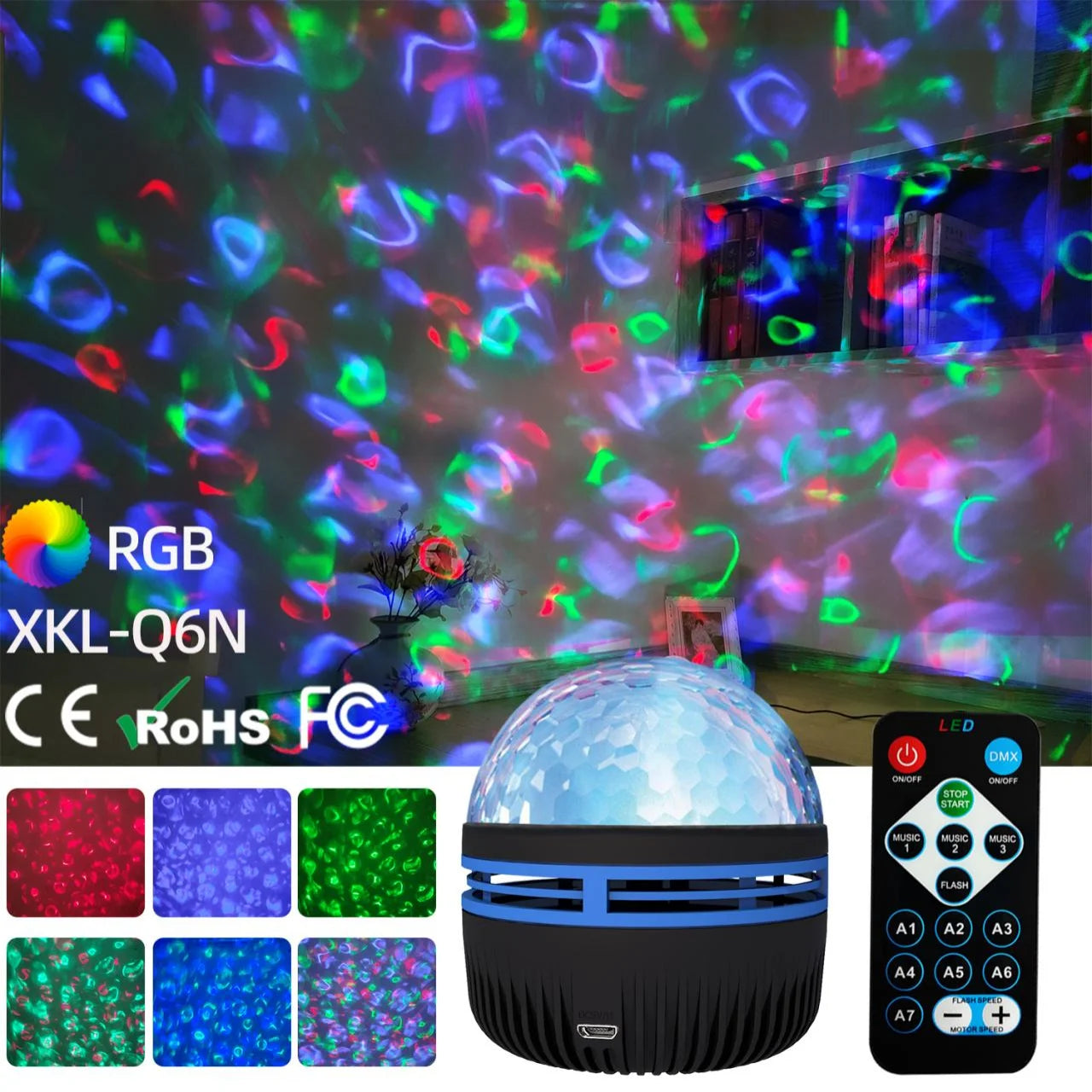 LED Northern Lights Projector Lamp