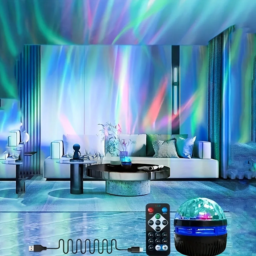 LED Northern Lights Projector Lamp