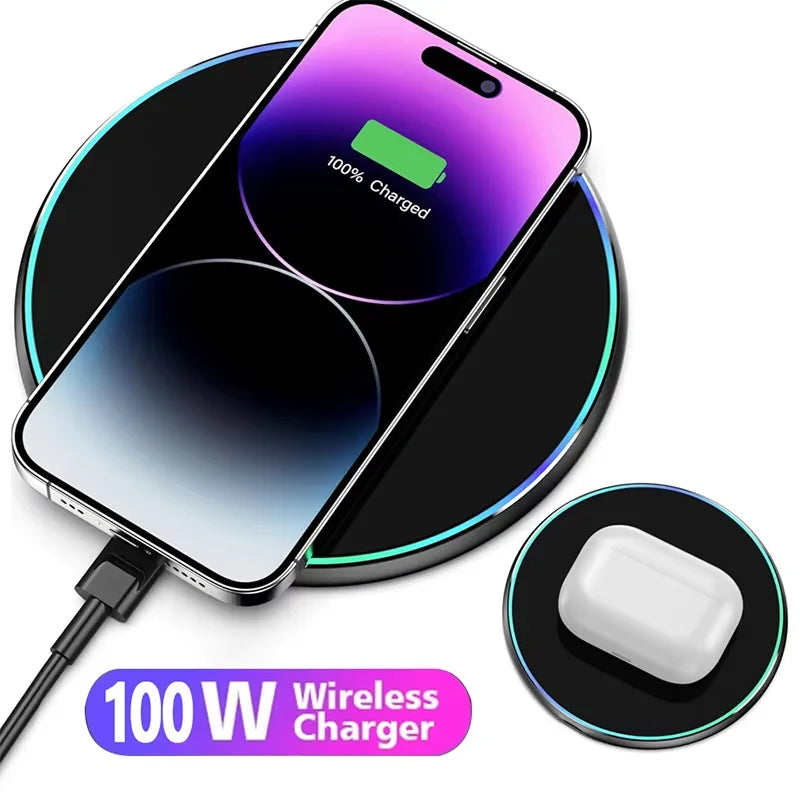 Wireless Charger for iPhone, Samsung, Xiaomi, Huawei