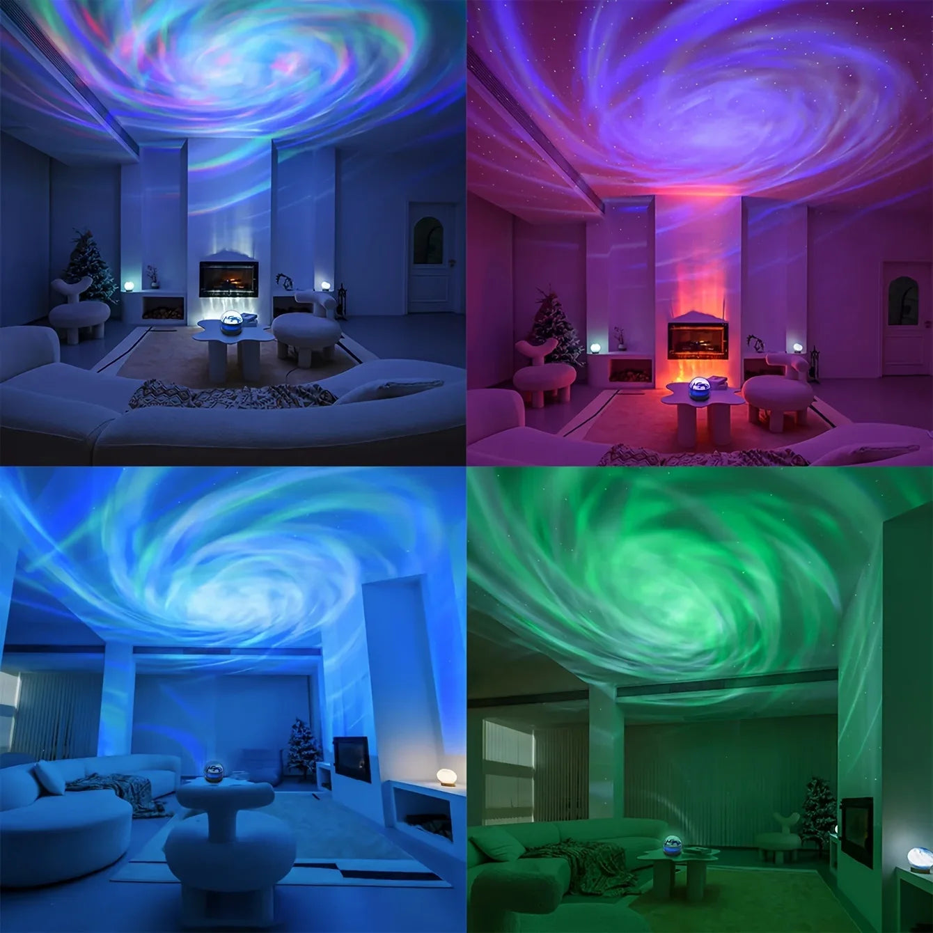 LED Northern Lights Projector Lamp