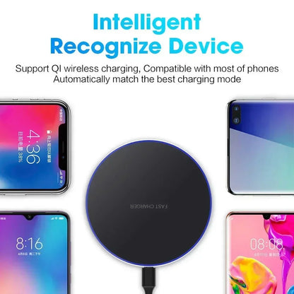 Wireless Charger for iPhone, Samsung, Xiaomi, Huawei