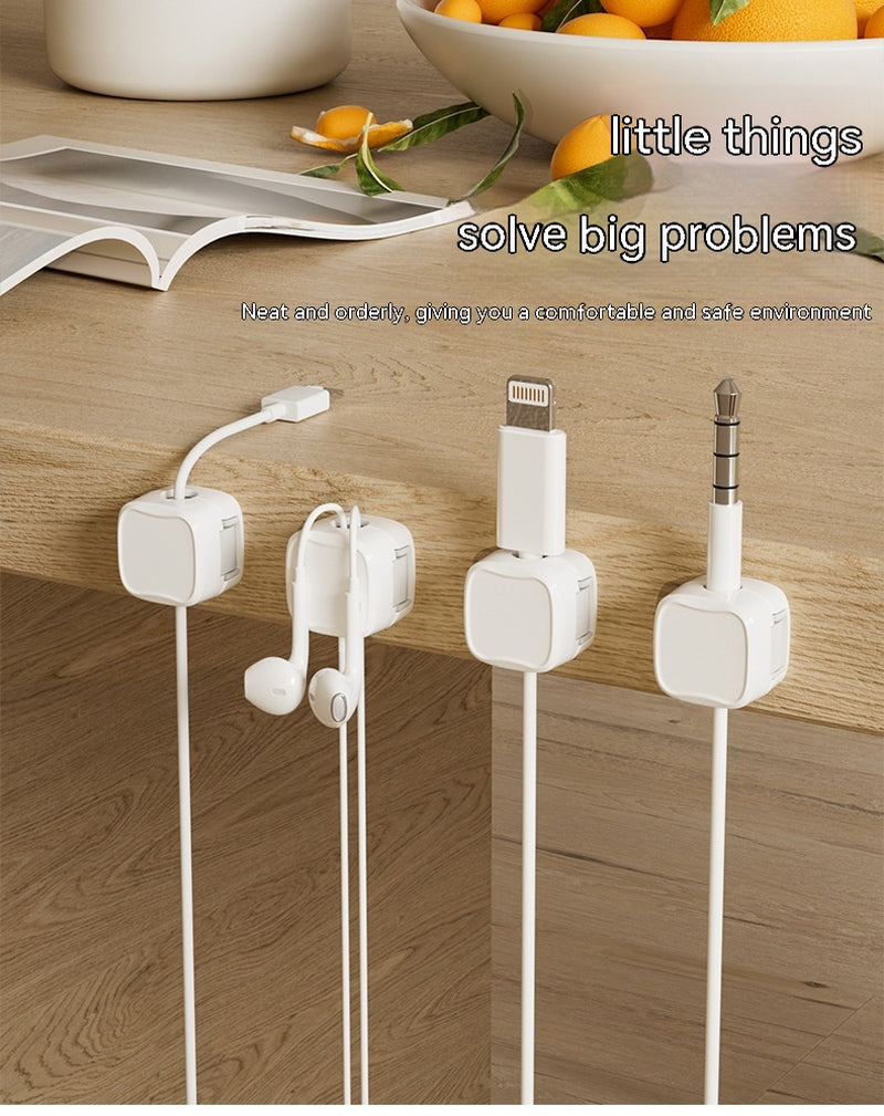 Adjustable Magnetic Cable Clip Organizer