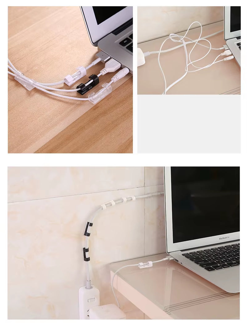 Adhesive Cable Organizer Clips