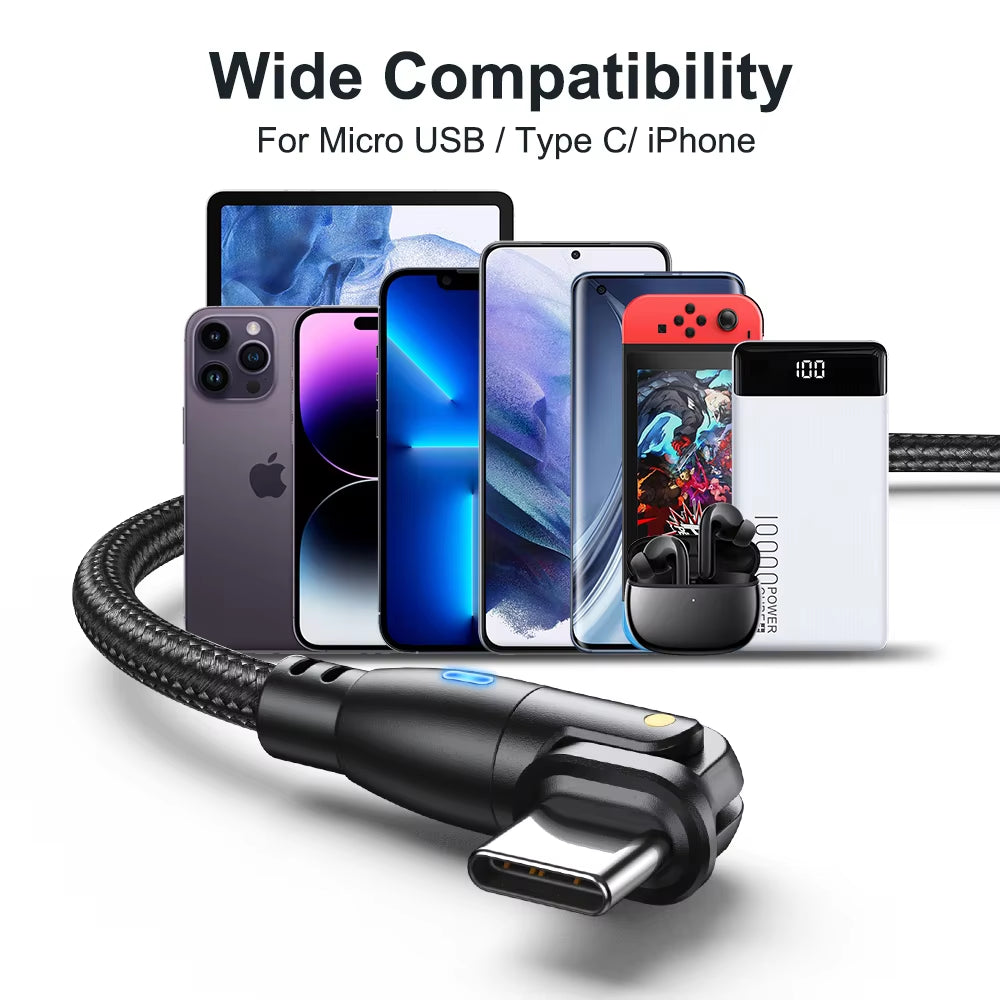 USB Fast Charging Cable for All Types